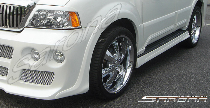 Custom Lincoln Navigator Side Skirts  SUV/SAV/Crossover (2003 - 2006) - $490.00 (Part #LC-002-SS)